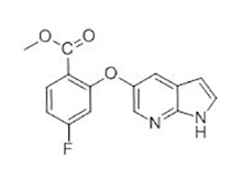 methyl 2-(1H-pyrrolo[2,3-b]pyridin-5-yloxy)-4-fluorobenzoate
